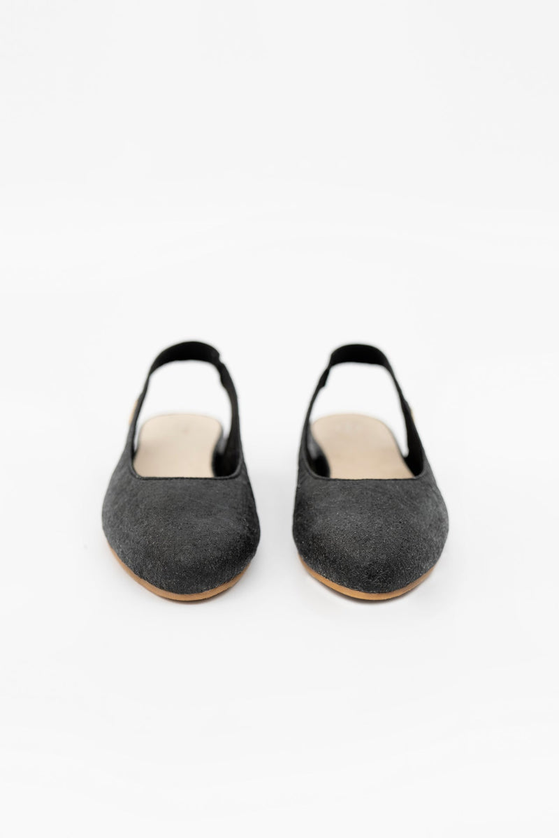 1 People Cannes CEQ - Sling Back Flat Shoes - Charcoal