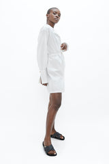 Immaculate Vegan - 1 People Cap Ferret XAC - Short Dress - White Dove