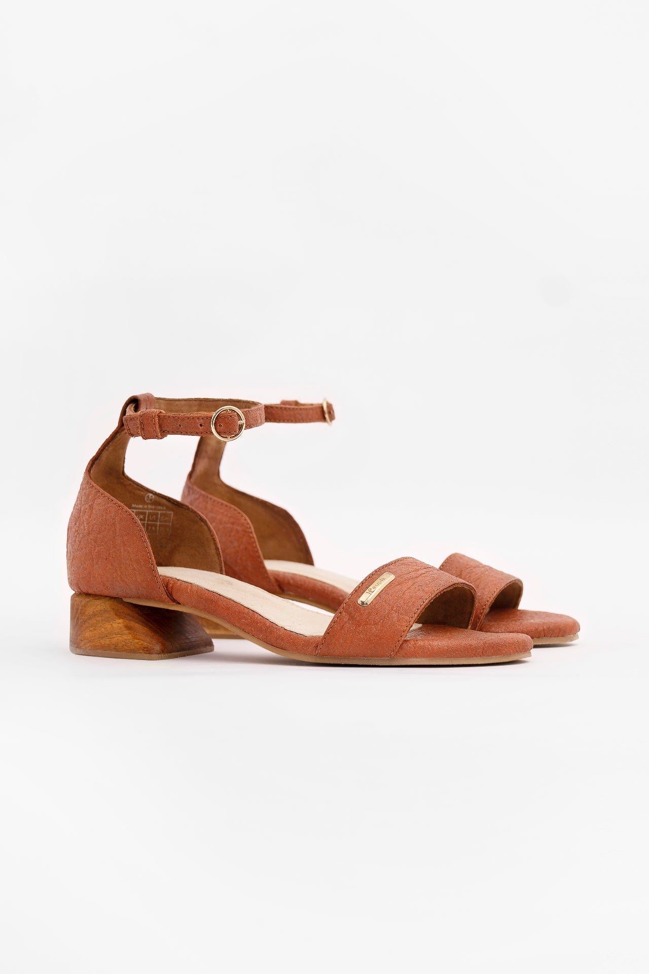 1 People Chicago ORD - Ankle Strap Heels - Canela