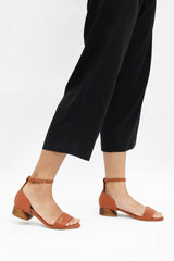 Immaculate Vegan - 1 People Chicago ORD - Ankle Strap Heels - Canela