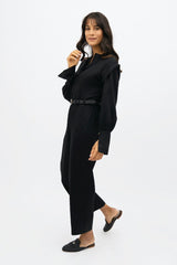 Immaculate Vegan - 1 People Dakar DSS - Straight Leg Jumpsuit - Licorice