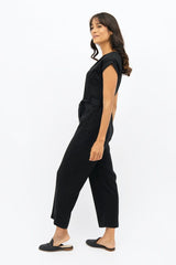 Immaculate Vegan - 1 People Dakar DSS - Straight Leg Jumpsuit - Licorice
