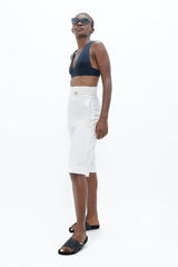 Immaculate Vegan - 1 People Florence FLR - Knee Pants - White Dove