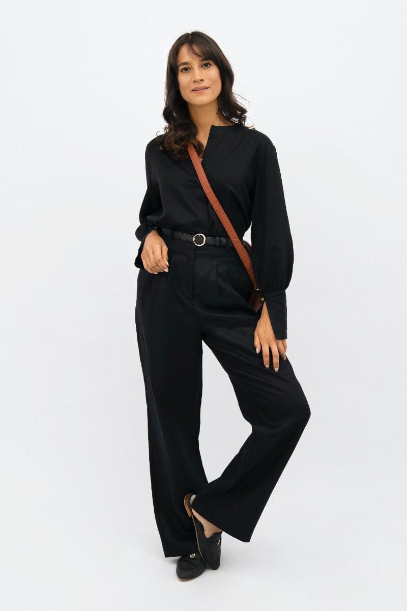 1 People French Riviera NCE - Wide Leg Pants - Licorice