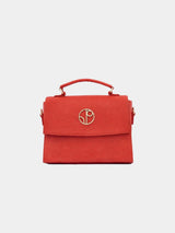 Immaculate Vegan - 1 People London LHR - Piñatex® Saddle Bag - Cherry