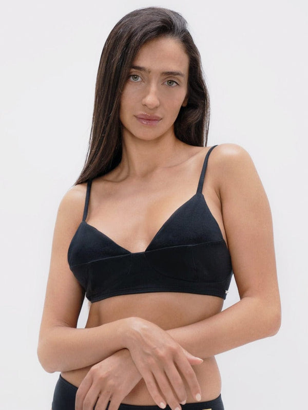 1 People Athens ATH - Structured Bra - Black Sand M