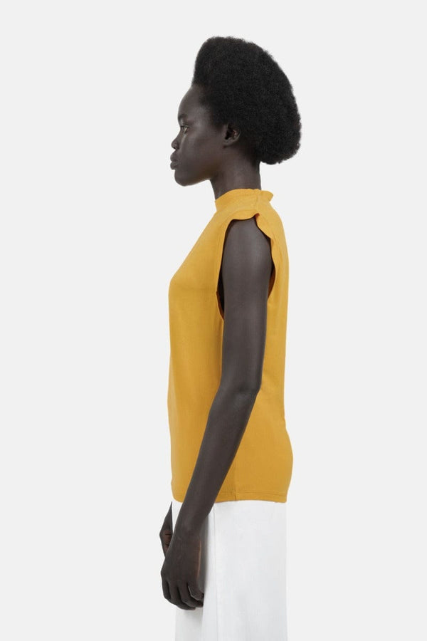 1 People Marbella QRL - Sleeveless Top - Fenugreek