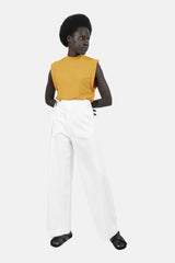Immaculate Vegan - 1 People Marbella QRL - Sleeveless Top - Fenugreek
