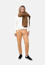 Immaculate Vegan - 1 People Olden OLA - Blanket Scarf & Throw - Doe
