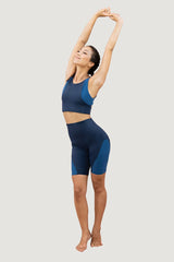 Immaculate Vegan - 1 People Portland PDX - Biker Shorts - Sapphire