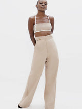 Immaculate Vegan - 1 People Florence FLR - Pants - Sand S
