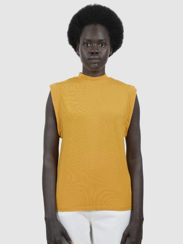 1 People Marbella QRL - Sleeveless Top - Fenugreek S