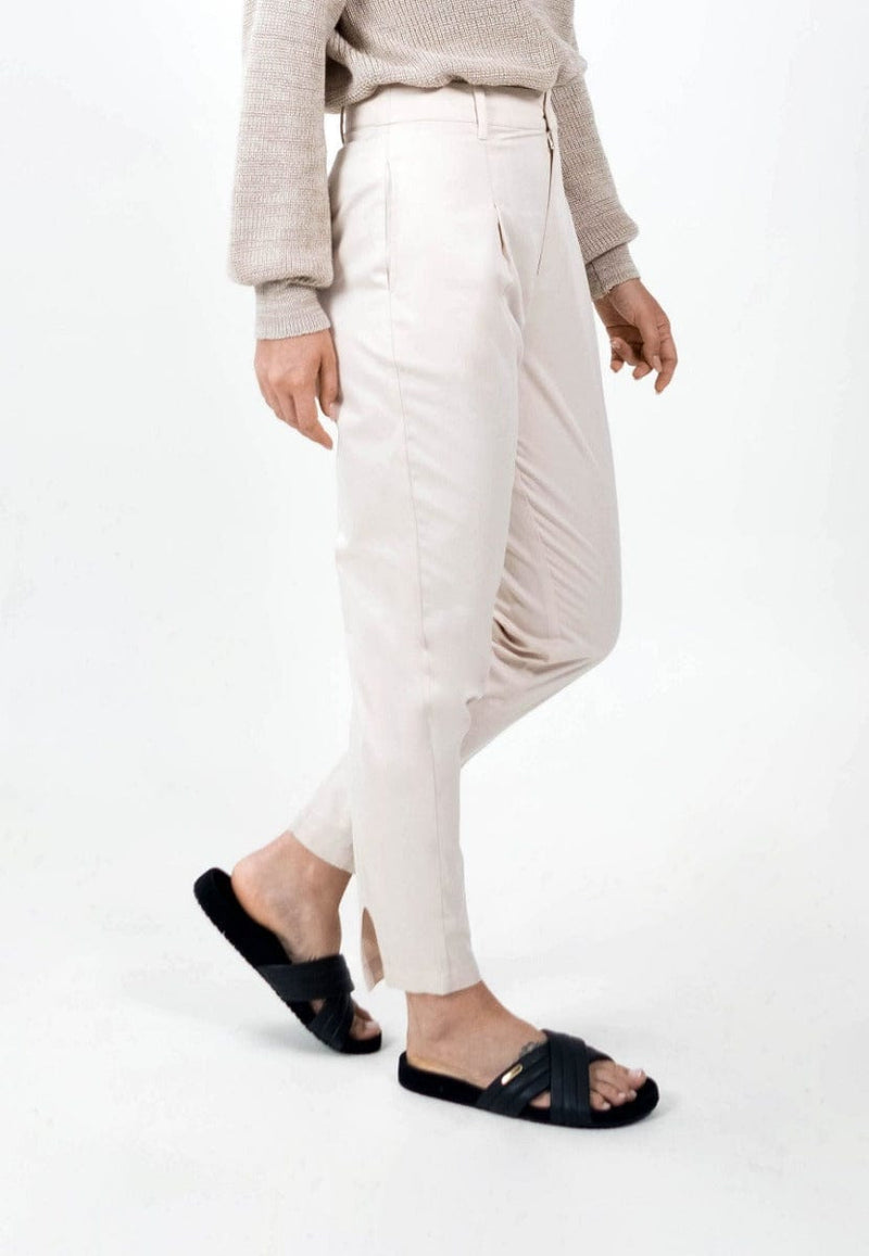 1 People Salo QVD -Tapered Trousers-Egret