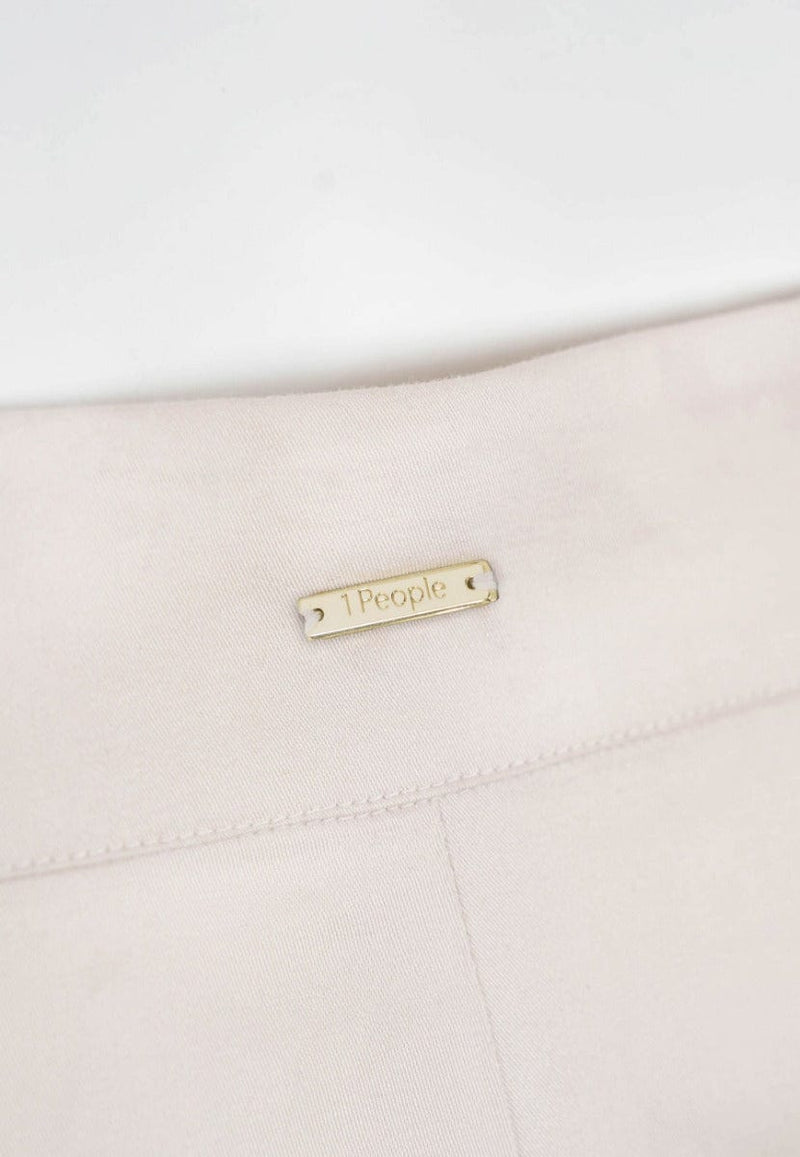 1 People Salo QVD -Tapered Trousers-Egret