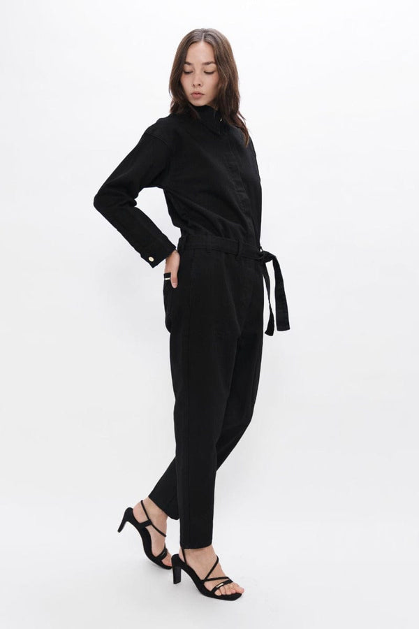 1 People San Francisco SFO - Denim Boilersuit - Celeste