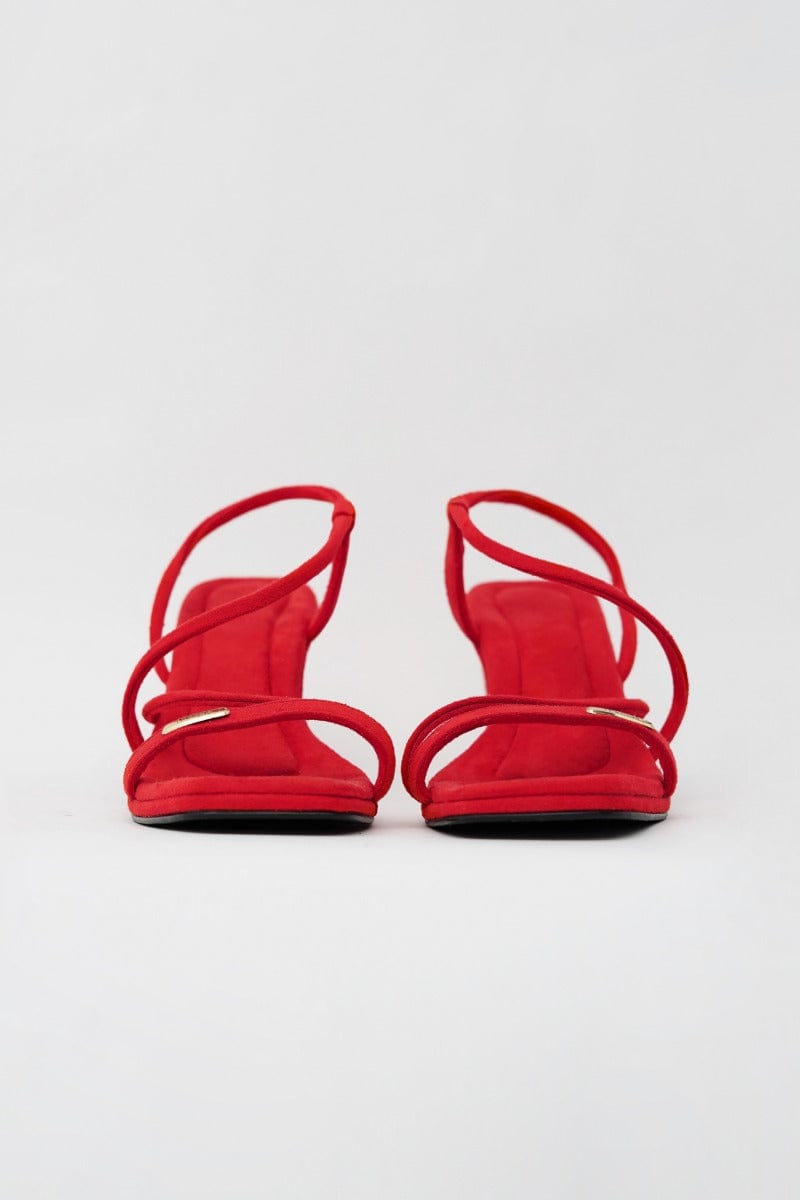 1 People Vegas Vegan Eco Suede High Heels | Ruby
