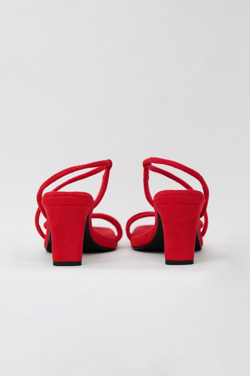 1 People Vegas Vegan Eco Suede High Heels | Ruby