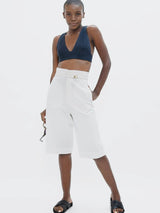 Immaculate Vegan - 1 People Florence FLR - Knee Pants - White Dove XS