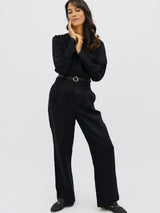 Immaculate Vegan - 1 People French Riviera NCE - Wide Leg Pants - Licorice XS