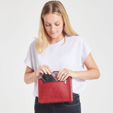 Canussa Hybrid Maxi Red - Multifunctional Vegan Bag