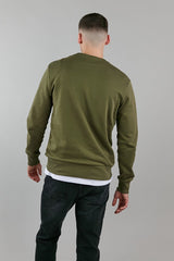 Altid Clothing Crew Neck Organic Cotton Sweatshirt | Khaki