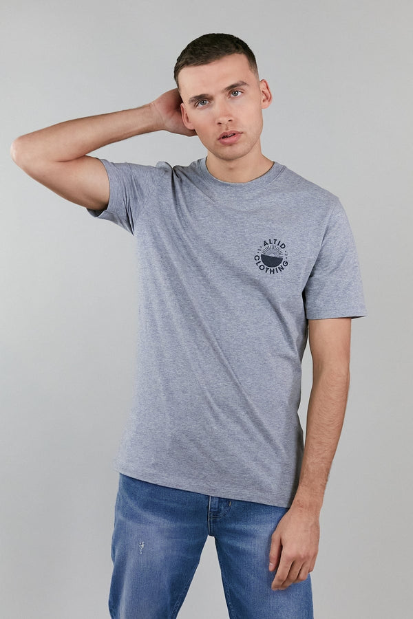 Altid Clothing Low Carbon Cotton Graphic T-shirt | Grey