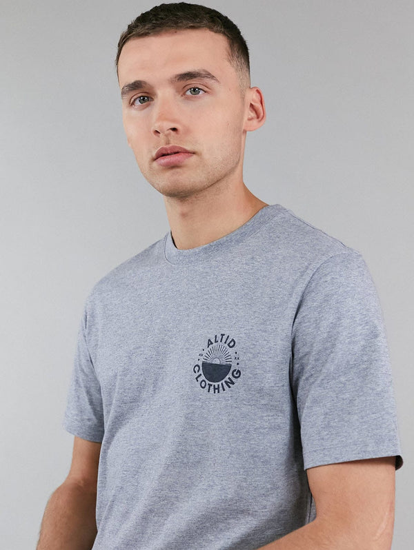 Altid Clothing Low Carbon Cotton Graphic T-shirt | Grey