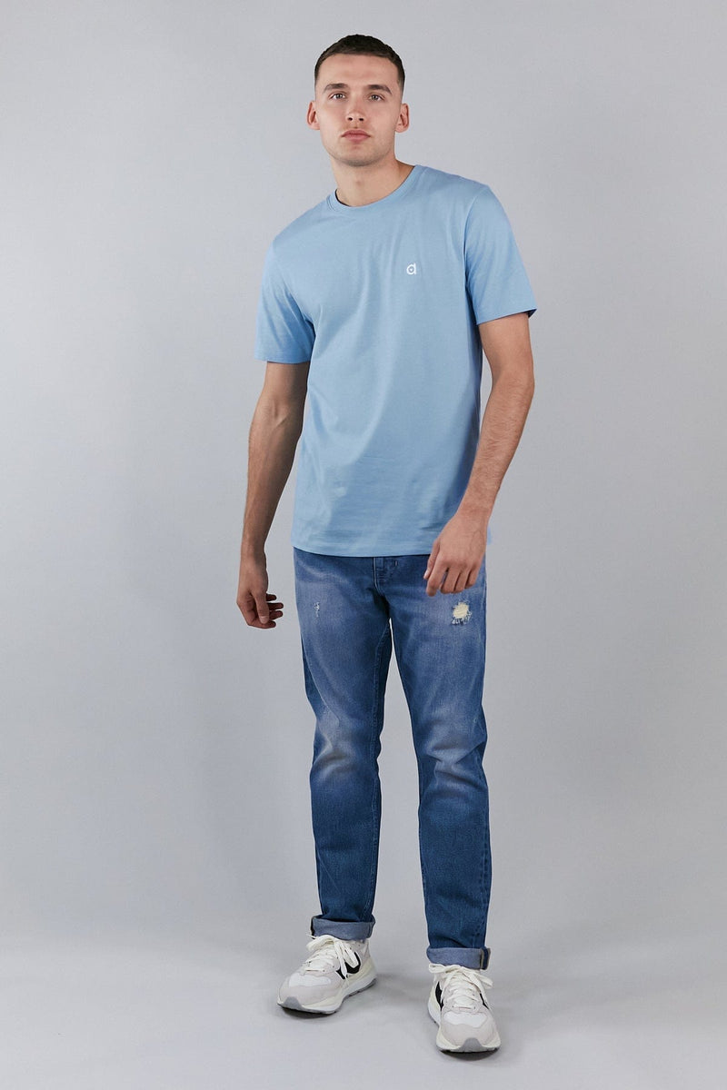 Altid Clothing Low Carbon Cotton T-shirt | Sky Blue