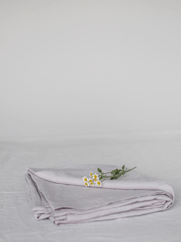 AmourLinen Linen flat sheet in Cream AU King / Cream