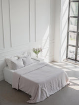 Immaculate Vegan - AmourLinen Linen duvet cover in Cream AU/NZ Queen / Cream