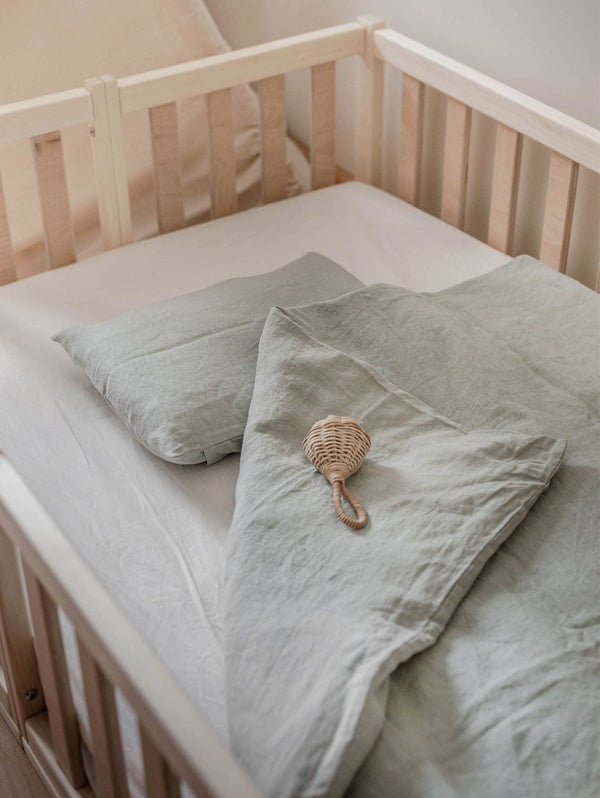 AmourLinen Linen baby bedding