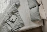 Immaculate Vegan - AmourLinen Linen bedding set in Sage Green