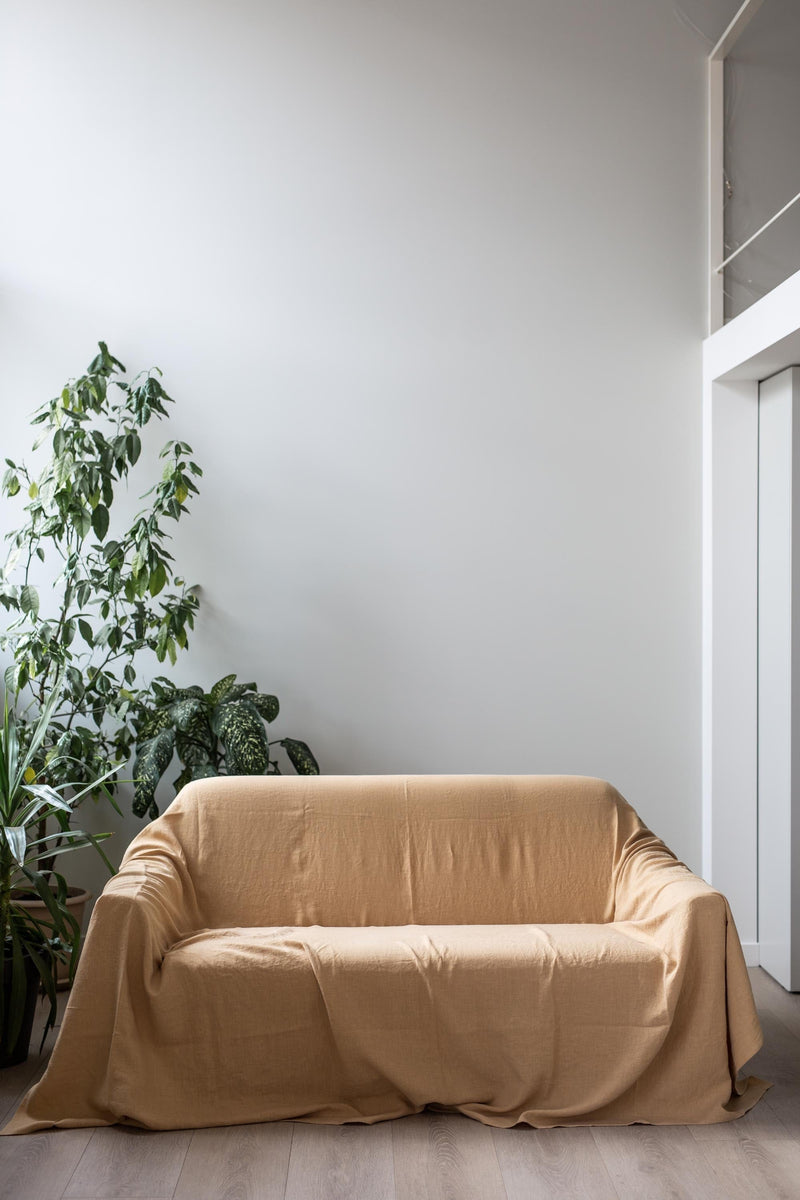 AmourLinen Linen couch cover