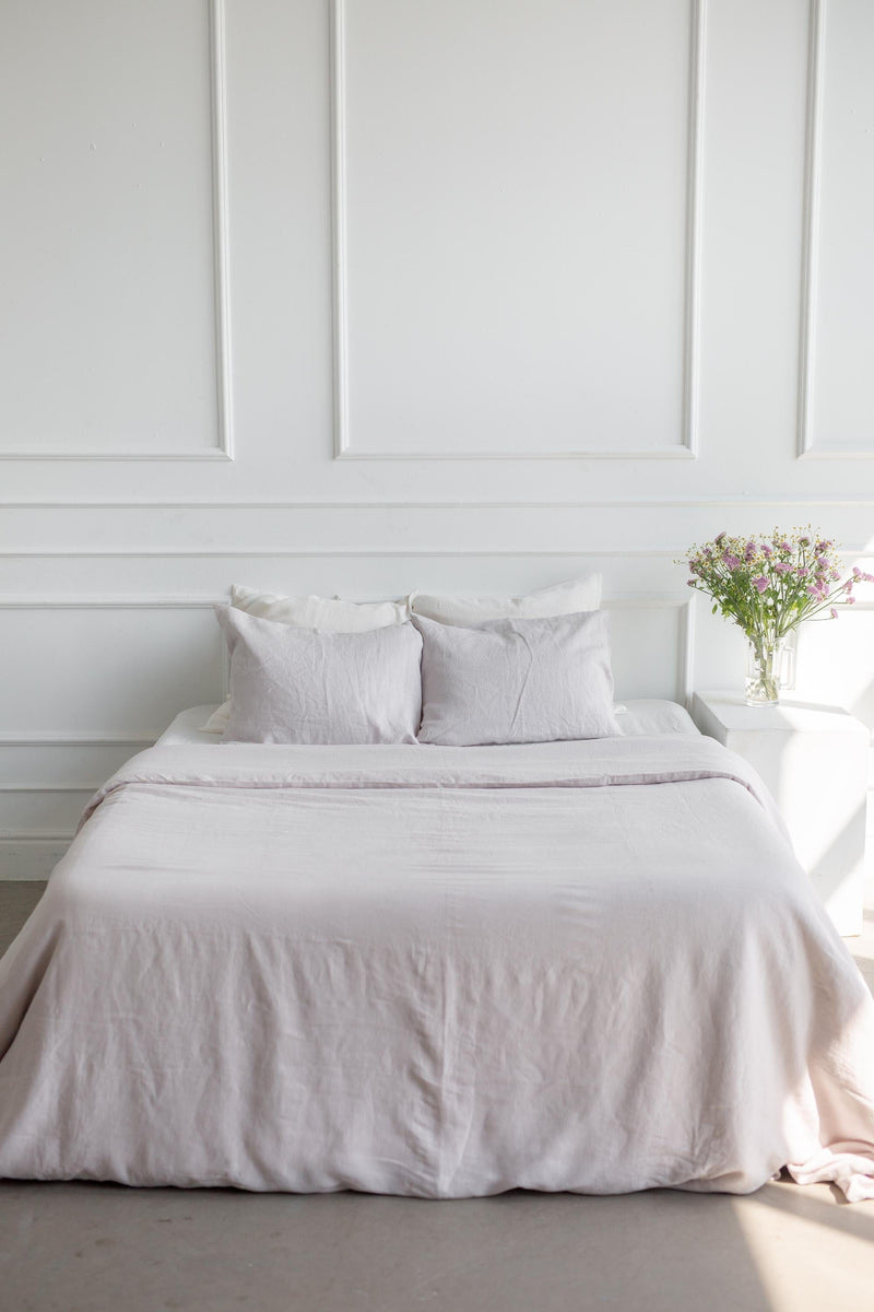 AmourLinen Linen duvet cover in Cream