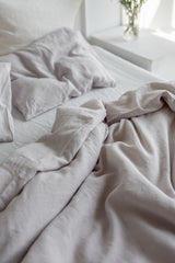 Immaculate Vegan - AmourLinen Linen duvet cover in Cream