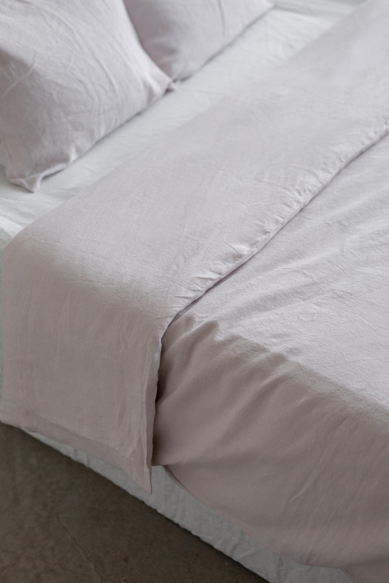 AmourLinen Linen duvet cover in Cream