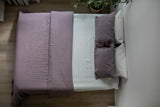 Immaculate Vegan - AmourLinen Linen pillowcase in Dusty Lavender