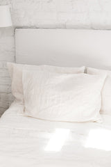 Immaculate Vegan - AmourLinen Linen pillowcase in White