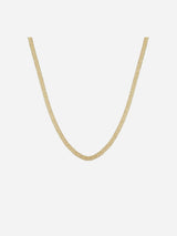 Ana Dyla Cleo Recycled 925 Sterling Silver Necklace | Gold Vermeil
