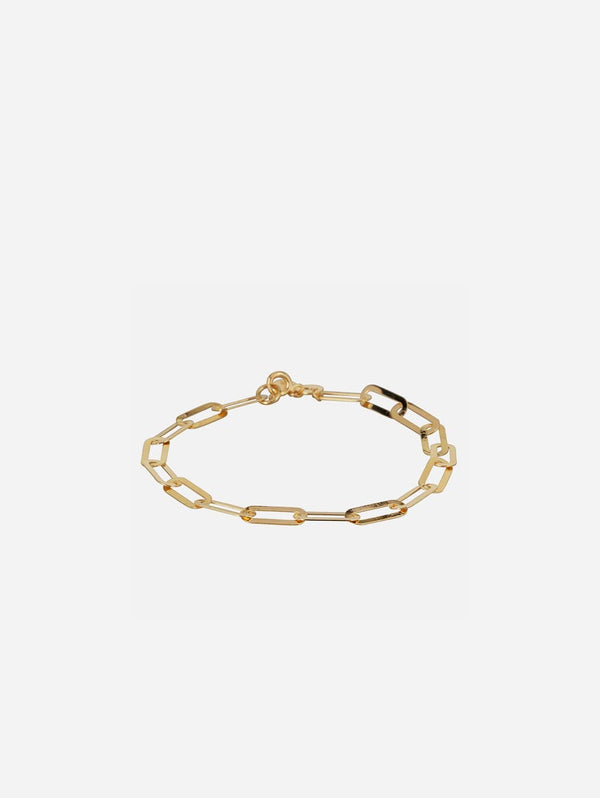 Ana Dyla Isla 925 Recycled Sterling Silver Bracelet | Gold Vermeil