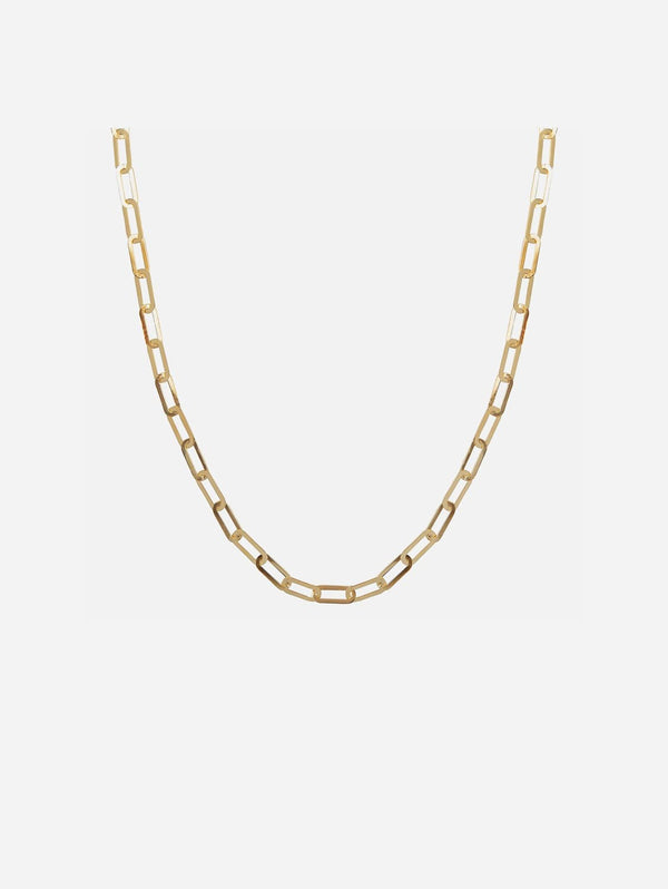 Ana Dyla Isla Recycled 925 Sterling Silver Necklace | Gold Vermeil