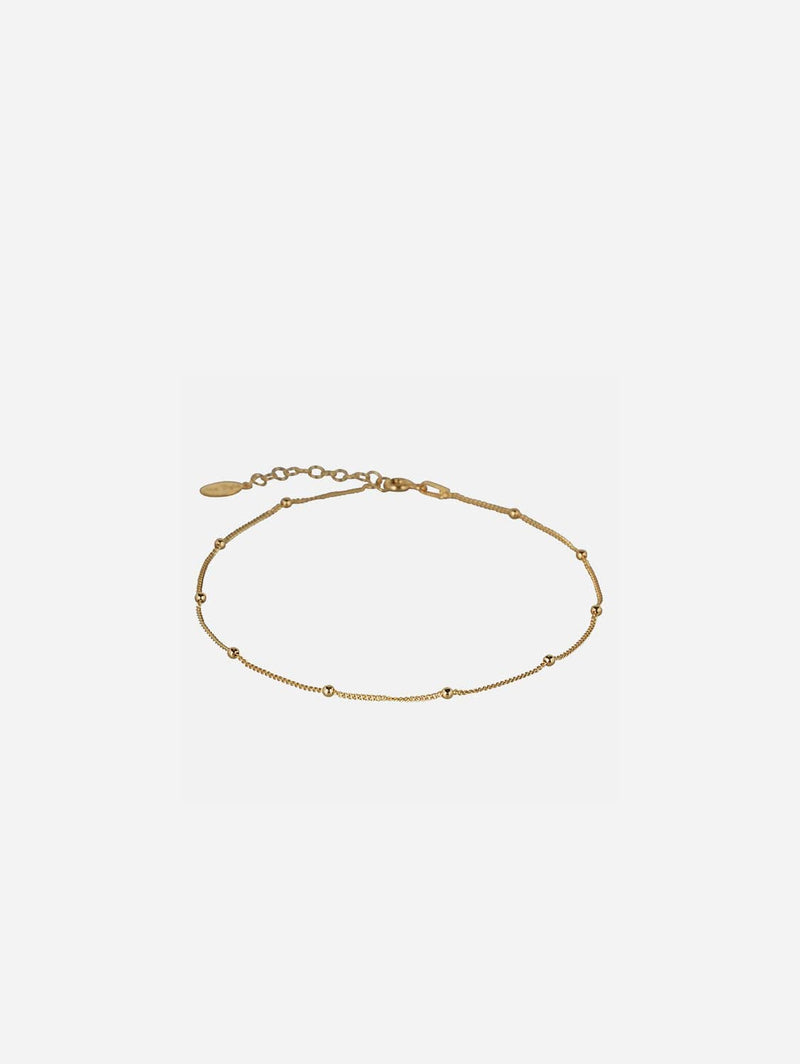 Ana Dyla Lily Recycled 925 Sterling Silver Necklace | Gold Vermeil