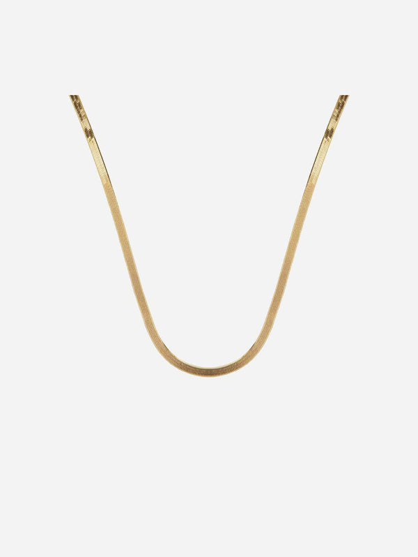 Ana Dyla Zara Recycled 925 Sterling Silver Necklace | Gold Vermeil