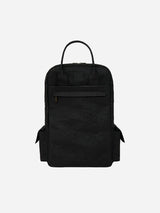 Immaculate Vegan - ARGOT Verlan Vegan Leather Wood Backpack | Black