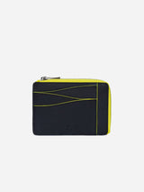 Immaculate Vegan - ASHOKA Paris Grand porte-carte en champignon zippé Mylo™️ jaune