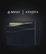 Immaculate Vegan - ASHOKA Paris Grand porte-cartes en champignon Mylo™️ blanc