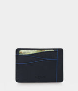 Immaculate Vegan - ASHOKA Paris Grand porte-cartes en champignon Mylo™️ bleu