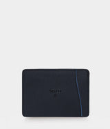 Immaculate Vegan - ASHOKA Paris Grand porte-cartes en champignon Mylo™️ bleu