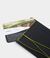 Immaculate Vegan - ASHOKA Paris Grand porte-cartes en champignon Mylo™️ jaune