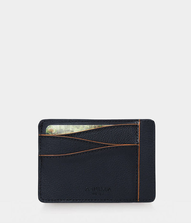 ASHOKA Paris Grand porte-cartes en champignon Mylo™️ orange